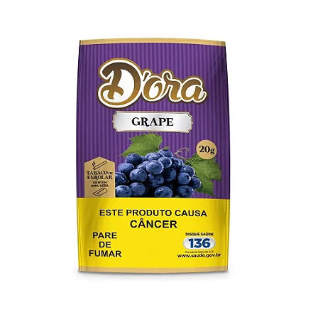 Tabaco D Ora Grape com Seda Grátis