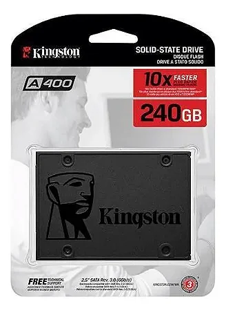 SSD Kingston 240gb A400 SATA 2,5”