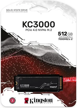 SSD Kingston KC3000 512GB NVMe M.2 PCIe 4.0-KC3000512gb