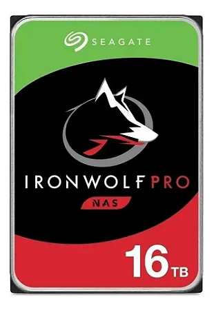 HD Interno Seagate IronWolf Pro 16TB NAS 3,5” SATA-ST16000NT001
