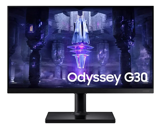 Monitor Gamer Samsung Odyssey G30 24” Full HD VA 144Hz Preto