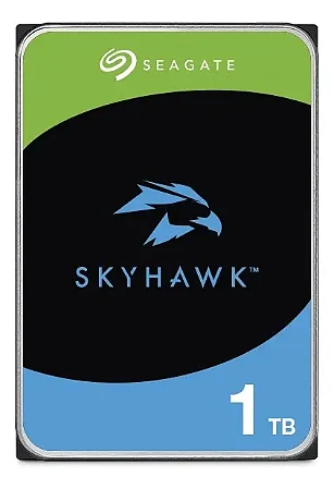 HD Interno Seagate SkyHawk 1TB Surveillance 3,5” SATA-ST1000VX013