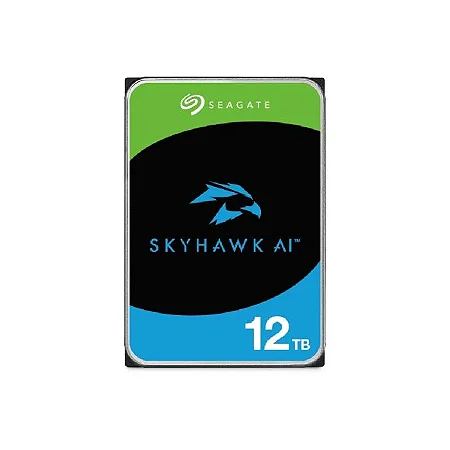 HD Interno Seagate SkyHawk AI 12TB Surveillance 3,5” SATA-ST12000VE003
