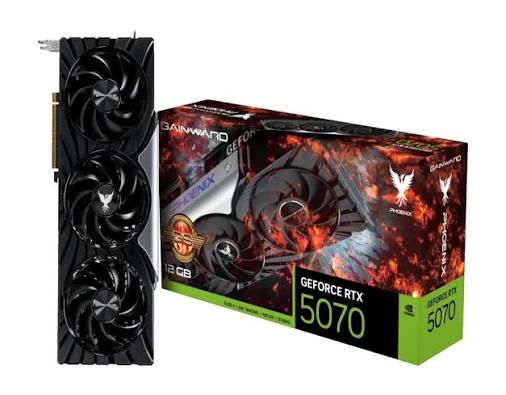 Placa de Vídeo Gainward GeForce RTX 5070 Phoenix 12GB GDDR7 192 bits
