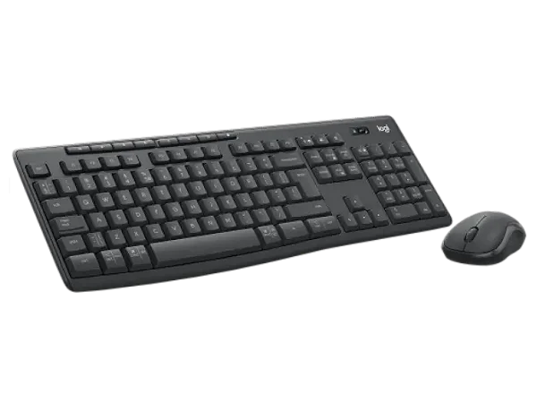 Kit Teclado e Mouse Sem Fio Logitech MK370 for Business Grafite - 920-012064