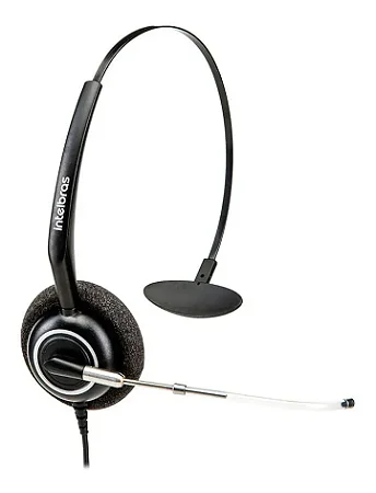 Headset Intelbras THS 55 4010055 USB Monoauricular NR17 Call Center