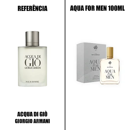 Bortoletto - Fragrância Aqua For men 100ml