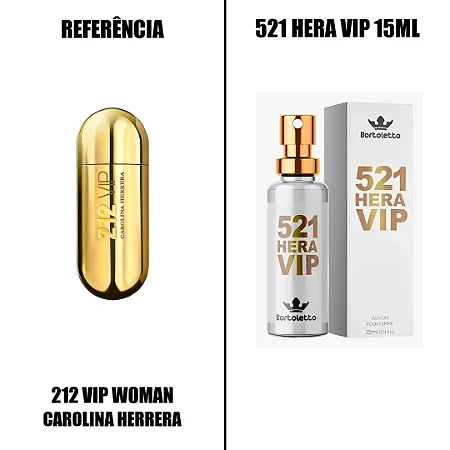 Bortoletto - Fragrância 521 Hera Vip 15ml