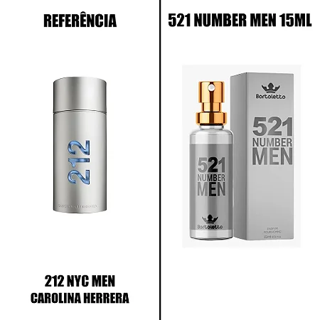 Bortoletto - Fragrância 521 Number Men 15ml