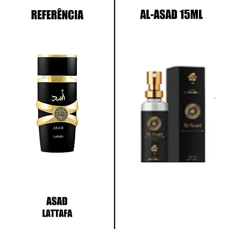 Bortoletto - Fragrância Al-Asad 15ml
