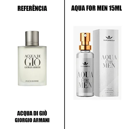 Bortoletto - Fragrância Aqua For men 15ml