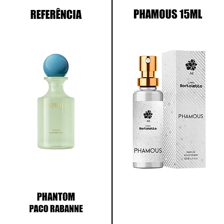 Bortoletto - Fragrância Phamous 15ml