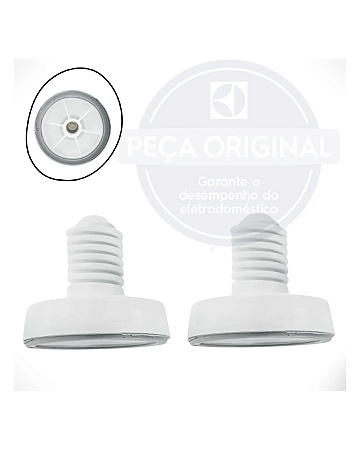 Kit 2 Pé Nivelador Lavadora Electrolux Lt10b Lt12b A99014001