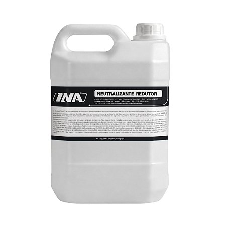 INA Neutralizante Redutor 5L Pro Neutralizante Têxtil