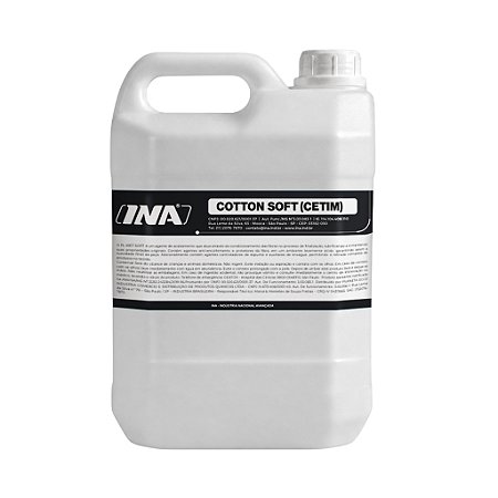 INA Cotton Soft 5L Pro Amaciante Premium (Cetim)