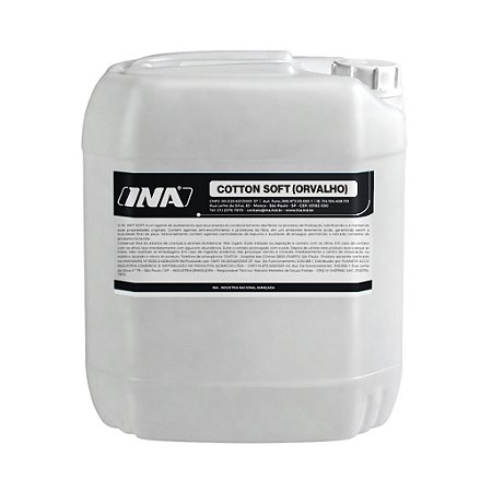 INA Cotton Soft 20L Pro Amaciante Premium (Orvalho)