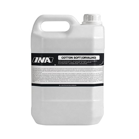 INA Cotton Soft 5L Pro Amaciante Premium (Orvalho)