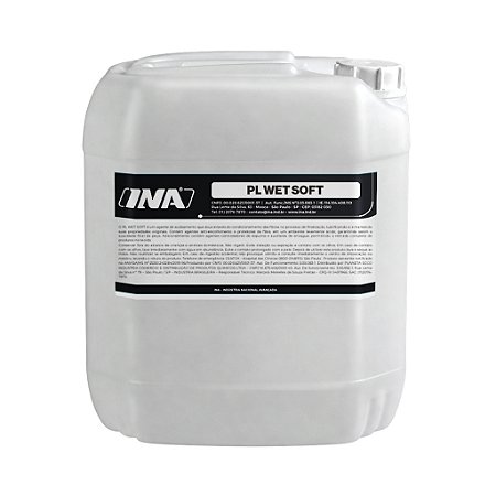 INA PL Wet Soft 20L Pro Amaciante Wetcleaning