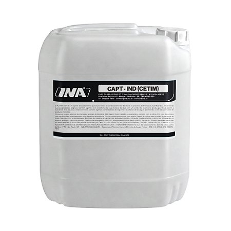 INA CAPT Cetim 20L Pro Eliminador de Odores