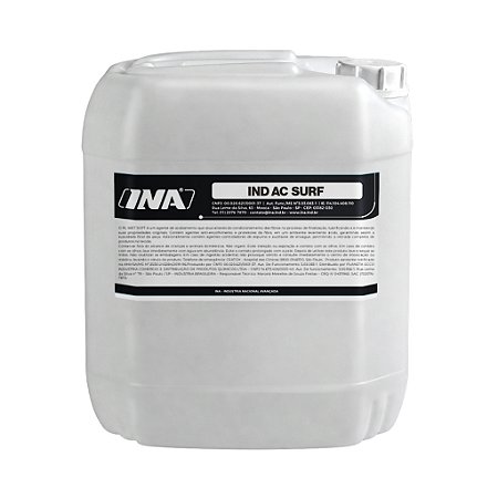 INA IND AC Surf 20L Pro Desengraxante Industrial
