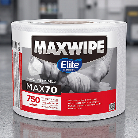 Panos Descartáveis Maxwipe Max70