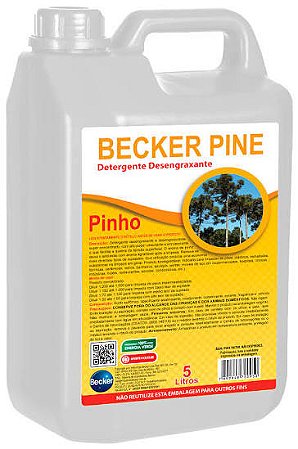 BECKER PINE DET.DESENGRAXANTE CX(4X5LT0) 3133