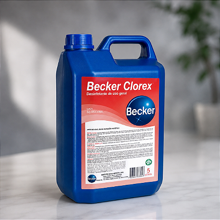 Desinfetante Hortifrutícolas Clorex 5L Becker