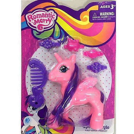Unicornio com acessorios - compre brinquedos baratos de alta qualidade -  Marvic - Utilidades Presentes Brinquedos Cama Banho no atacado