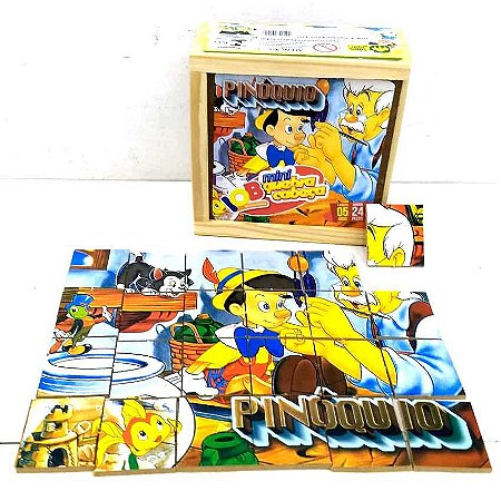 Quebra cabeça de madeira, jogo de raciocínio, puzzle, brinquedos