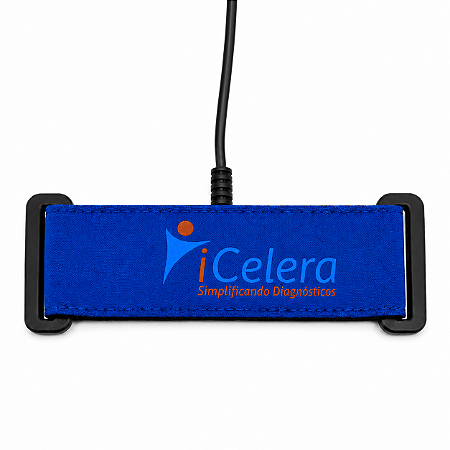 Faixa Torácica e Abdominal - Sensor de Esforço Respiratório para iBlue 64 e Fast Poli - 02 pinos touch proof - cabo com 2,0m