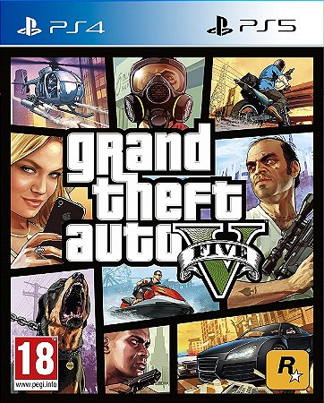 Grand Theft Auto V (GTA 5) PS4 e PS5
