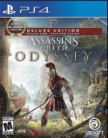 Assassins Creed Odyssey Edição Deluxe PS4 PS5