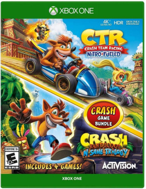 Crash Bandicoot N. Sane Trilogy + CTR Nitro-Fueled Xbox Bundle