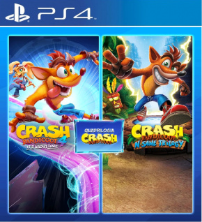 Crash Bandicoot Pacote Quadrilogia PS4 & PS5