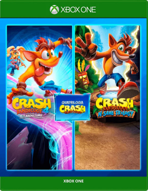 Crash Bandicoot Pacote Quadrilogia Xbox