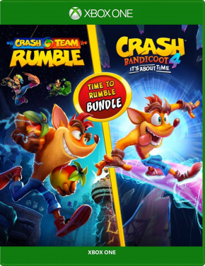 Crash Bandicoot Pacote Time to Rumble Xbox