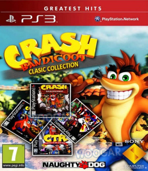 Crash Bandicoot Quadrilogia ( Crash 1 2 3 e CTR) PS3