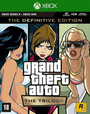 Grand Theft Auto GTA The Trilogy The Definitive Edition Xbox