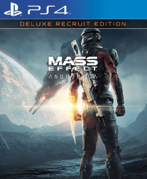 Mass Effect Andromeda Edição de Recruta Deluxe PS4