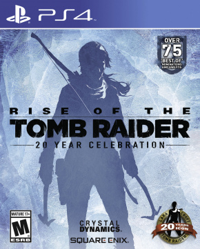 Rise of the Tomb Raider Comemoração de 20 anos PS4 Midia Digital