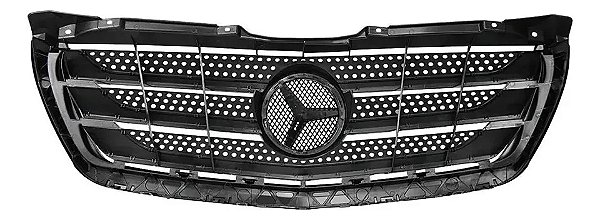 Grade Dianteira Mercedes Benz Sprinter Cdi 2016 - 2018 Preto Brilhante