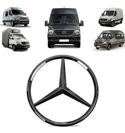 Emblema Estrela Grade Sprinter 311 313 415 515 12 A 19 Cromada