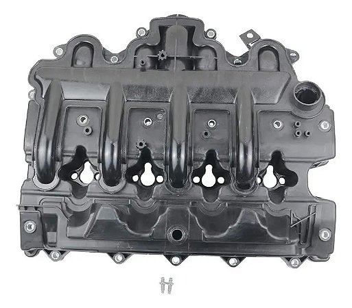 Tampa Válvulas com coletor de admissão integrado Renault Master 2.5 16v Dci 2005 A 2013 Preto