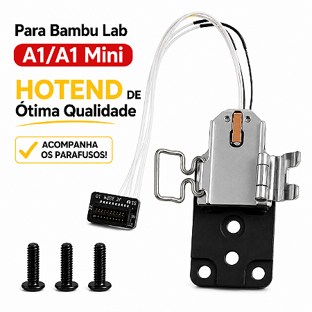 CONJUNTO DE AQUECIMENTO HOTEND COMPATÍVEL BAMBULAB A1/A1 MINI/H2S 24V