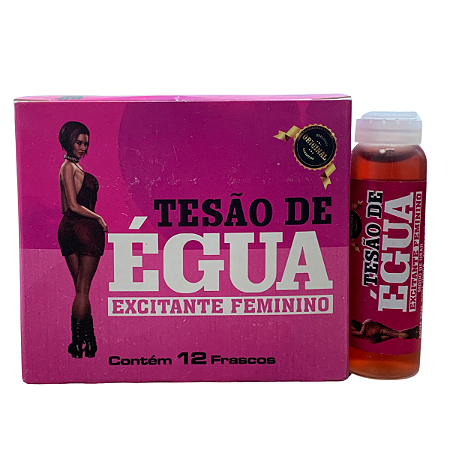 Tesao de Egua Estimulante Sexual Feminino 10ml