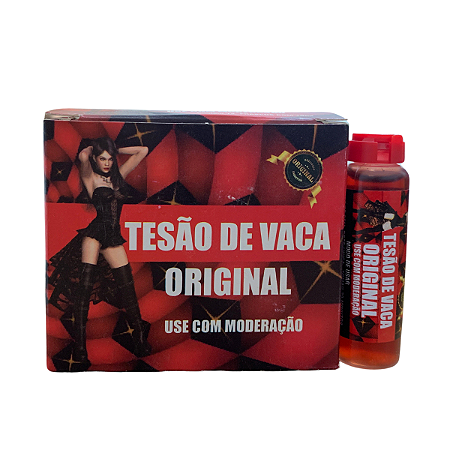 Tesão de Vaca Estimulante Sexual Feminino 10ml
