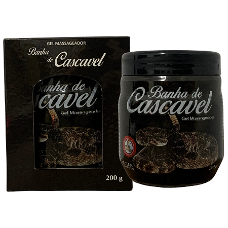 Banha de Cascavel Néctar Cosméticos 200g