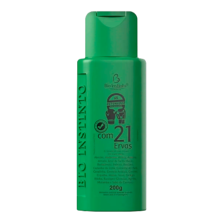 Gel Detonador 21 Ervas Pote Bio Instinto 200g