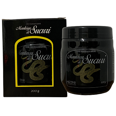 Gel Manteiga de Sucuri Néctar Cosméticos 200g