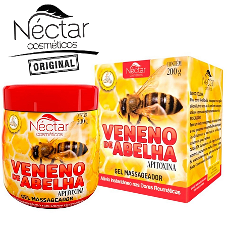 Gel Veneno de Abelha Néctar Cosméticos 200g